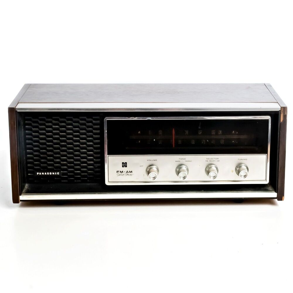 Vintage 1970 Panasonic RE-7369 AM/FM Transistor Radio Japan Tested Working